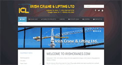 Desktop Screenshot of irishcranes.com